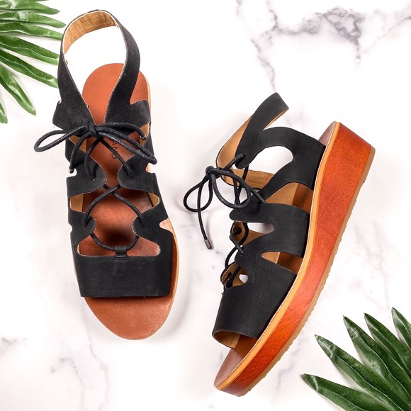 Lucky Brand Shoes - NWOB Lucky Brand Haley Gladiator Wedge Sandals 7.5